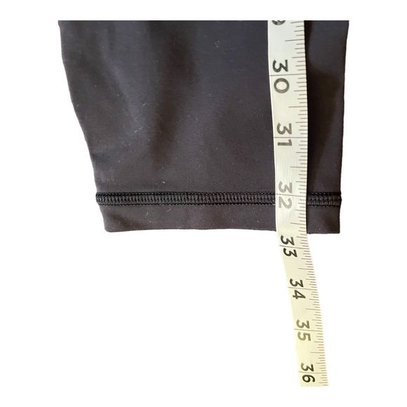 lululemon capri leggings size 6 blue green - Picture 4 of 5